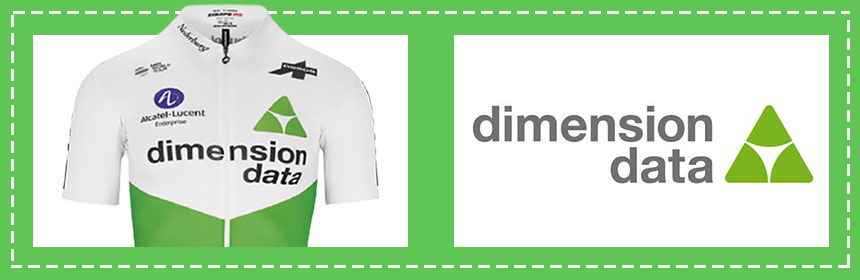 maillot cyclisme Dimension Data 2020-2021